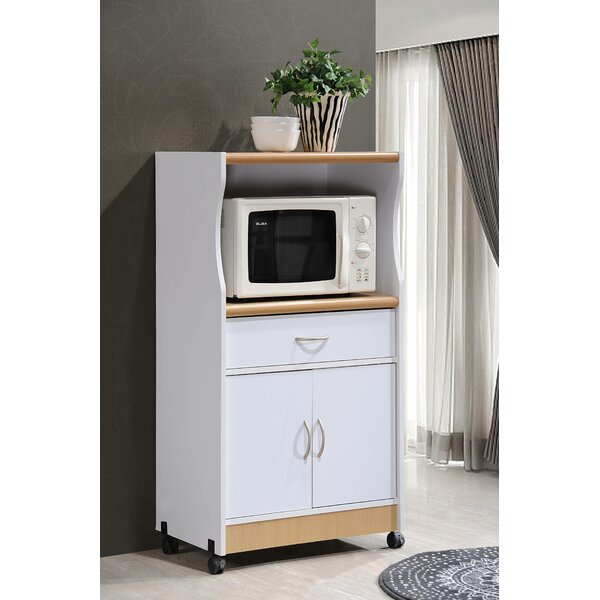 Kitchen Microwave Stand Wayfair Ca   Livinia Microwave Cart 